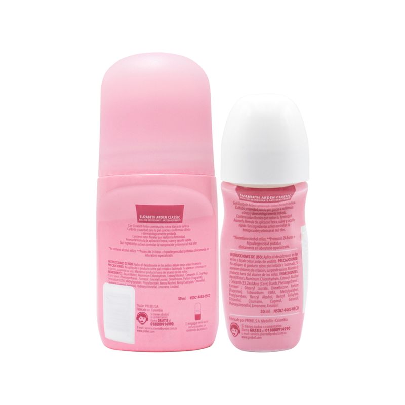 Elizabeth Arden Classic rollon 50 ml + 30 ml