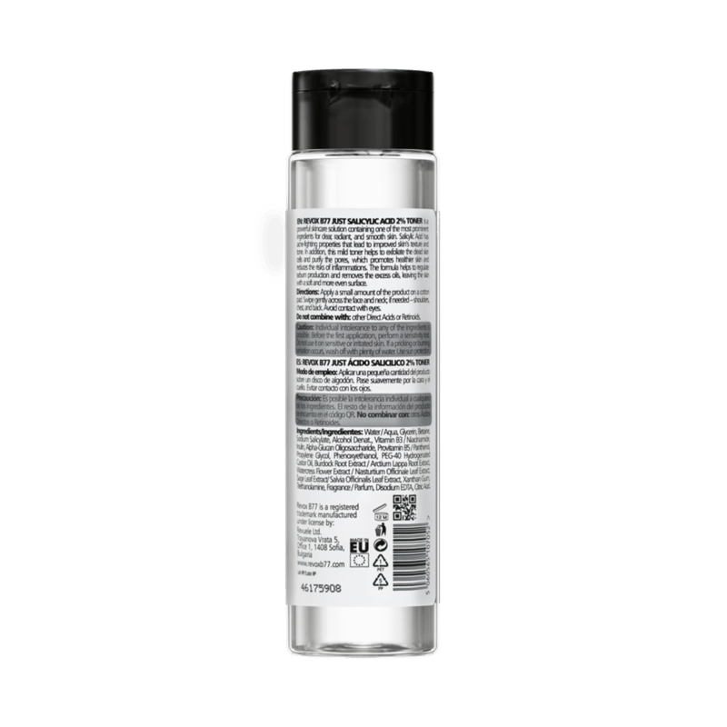 Revox Ácido Salicílico Tónico 250 Ml Prebel