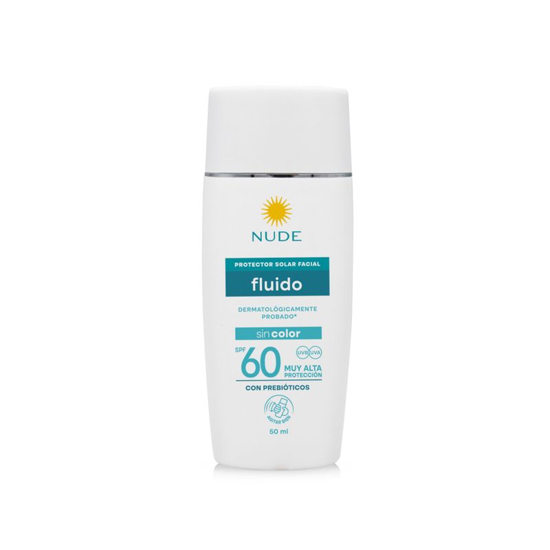Protector Solar Nude SPF60 Facial Fluido 50ml