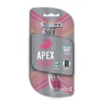Máquina Afeitar Apex Velvet 4 Hojas 2 Unidades