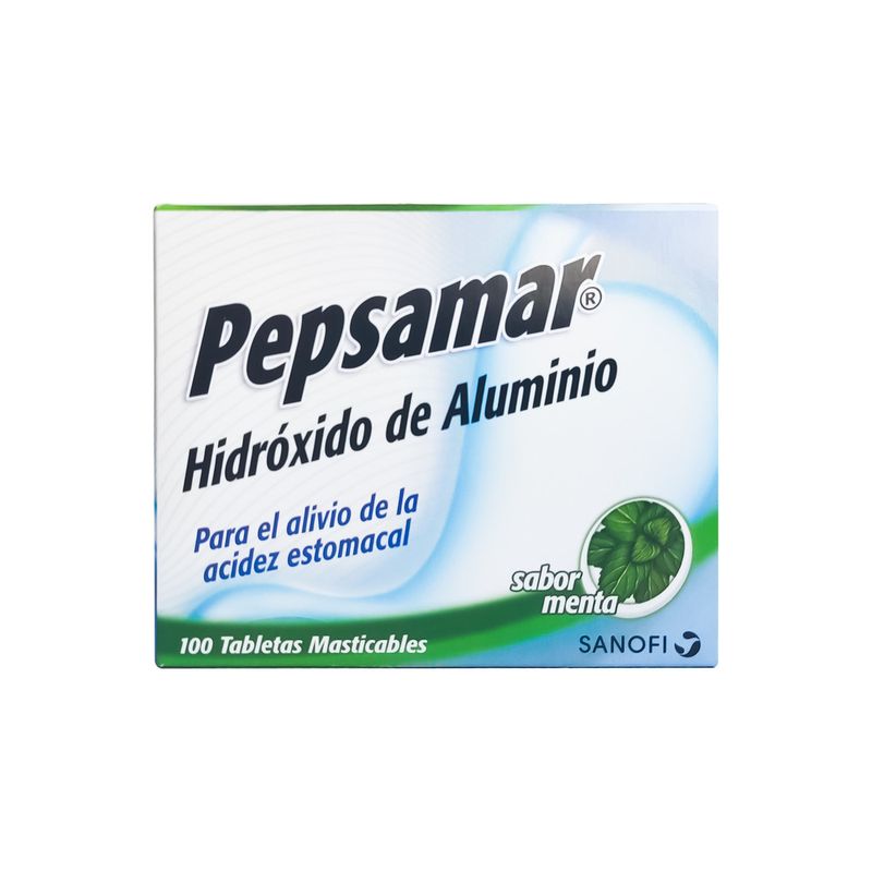 Pepsamar 234 mg - Caja X 100 Tabletas