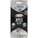 Máquina Afeitar Apex Revo 3 Hojas 2 Unidades