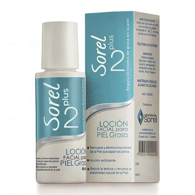 Sorel Plus 2 Frasco 60 Ml Cuidado Piel