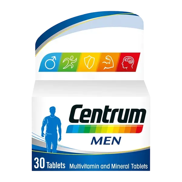 Centrum For Men Tabletas 30 Suplemento Hombre