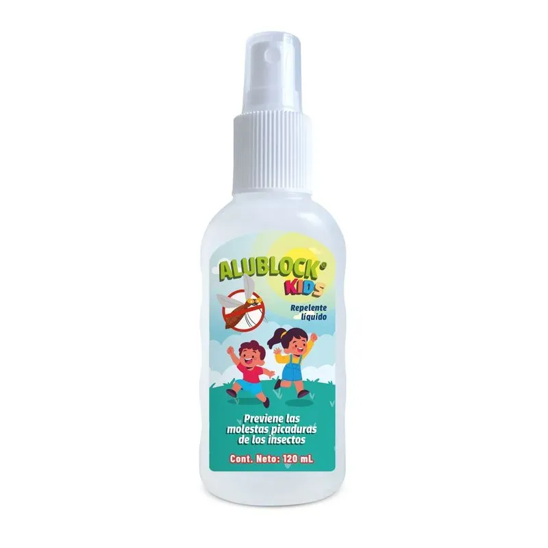 Alublock Repelente Líquido Kids 120 ml