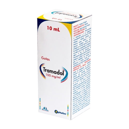 Tramadol 100 mg/ml Opha Gotas - Frasco X 10 ml