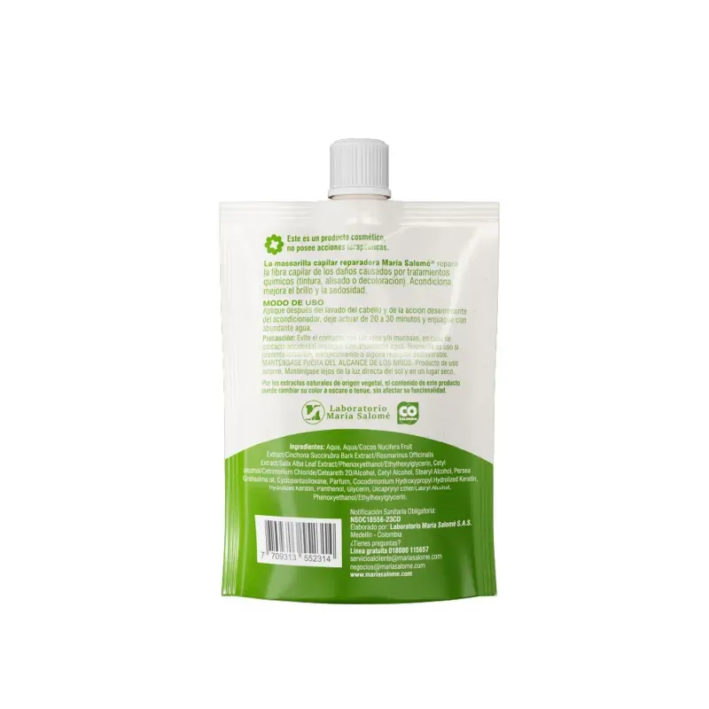 Mascarilla Maria Salomé Keratina 2 120 g