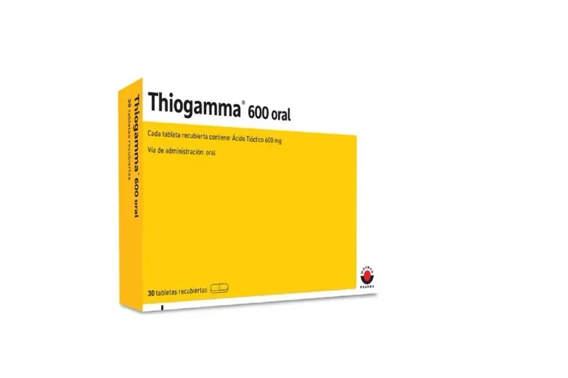 Thiogamma 600 mg Tabletas Recubiertas 30