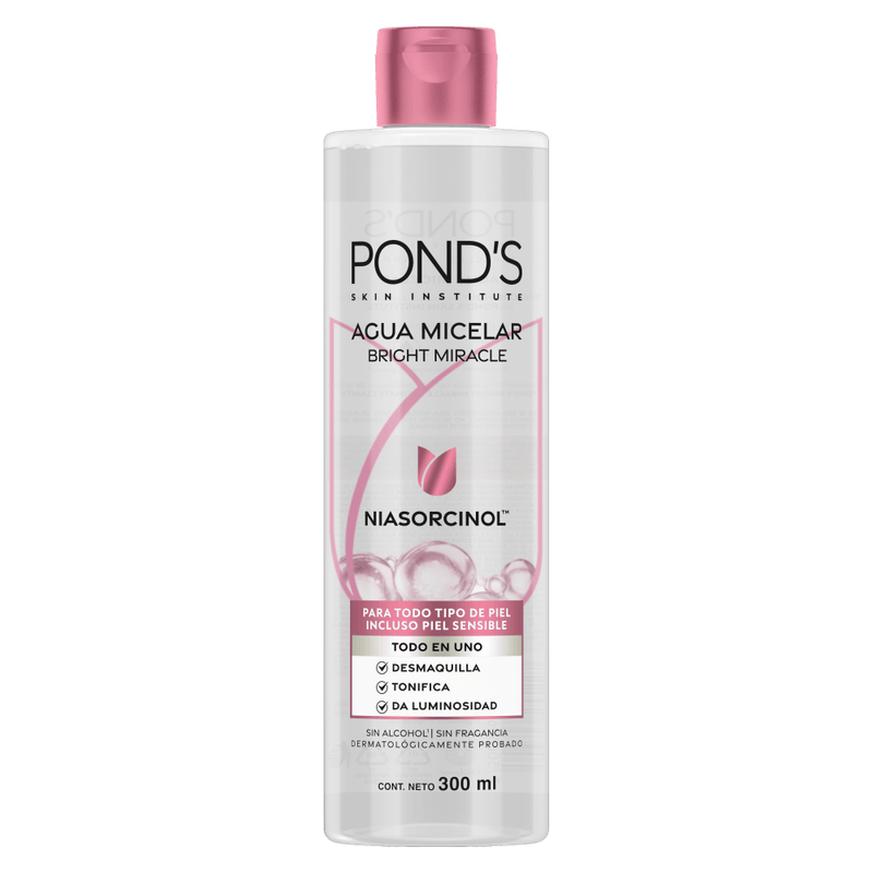 Agua Micelar Ponds Bright Miracle x 300 ml