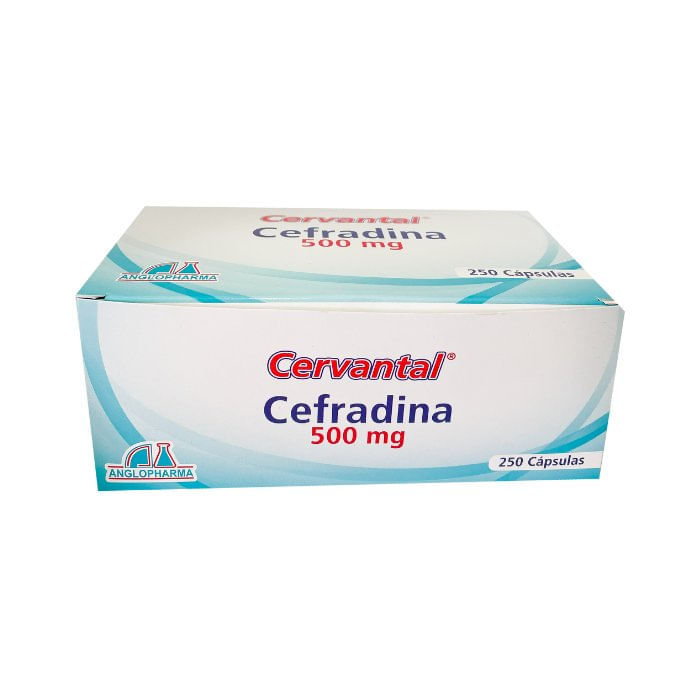 Cervantal 500 Mg Cápsulas Antibiótico 250
