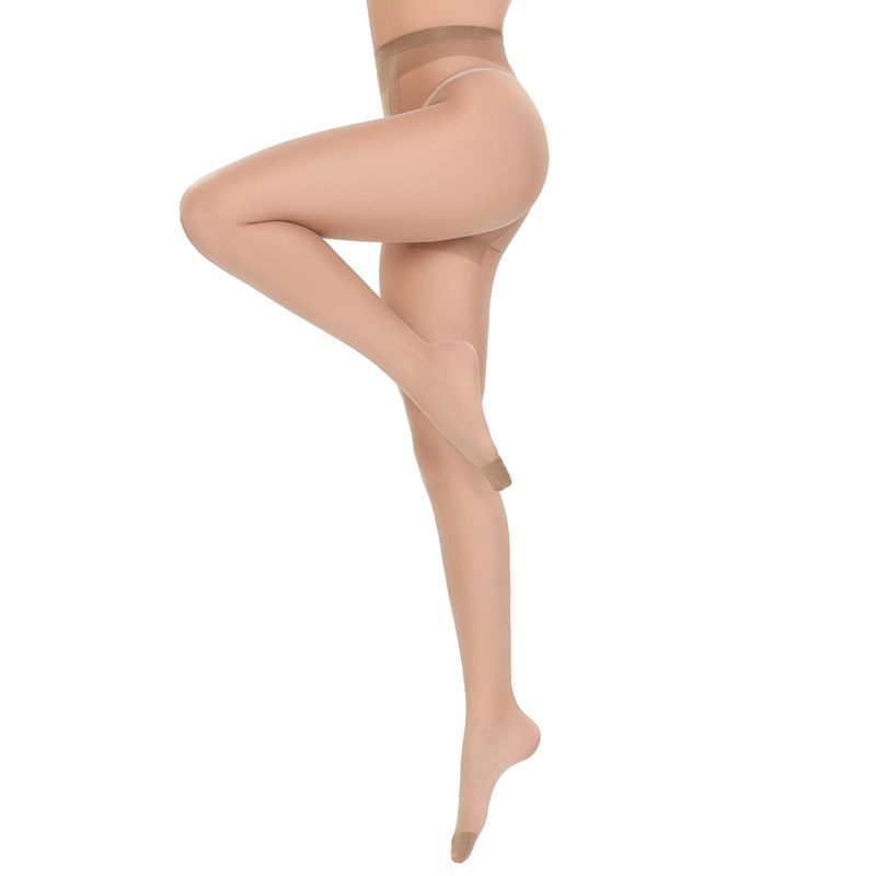 Panty Medias Samsara Fría Mate Canela - Talla M