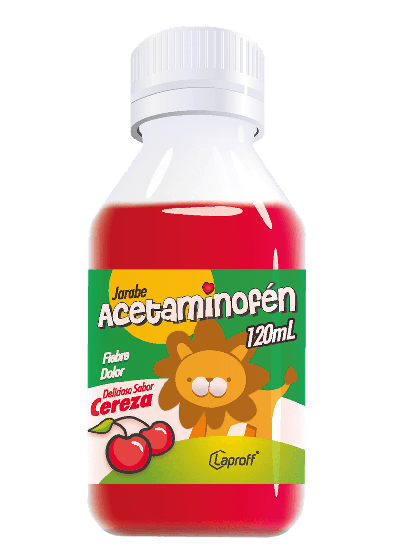 Acetaminofén jarabe 150mg/5ml frasco 120ml