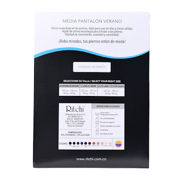 Media Pantalon Verano Canela Talla L Ritchi