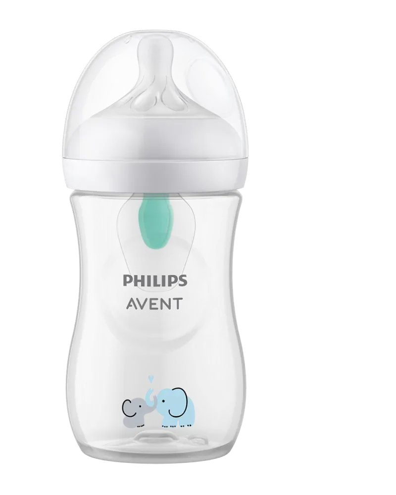 Tetero Biberon Natural 3.0 Airfree 9oz Elefante