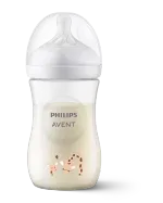 Biberon Natural 3.0 Decorado Jirafa Avent