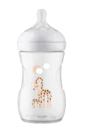Biberon Natural 3.0 Decorado Jirafa Avent
