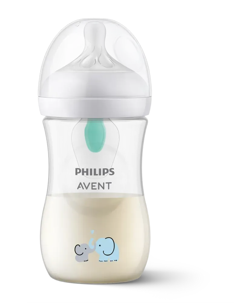 Tetero Biberon Natural 3.0 Airfree 9oz Elefante