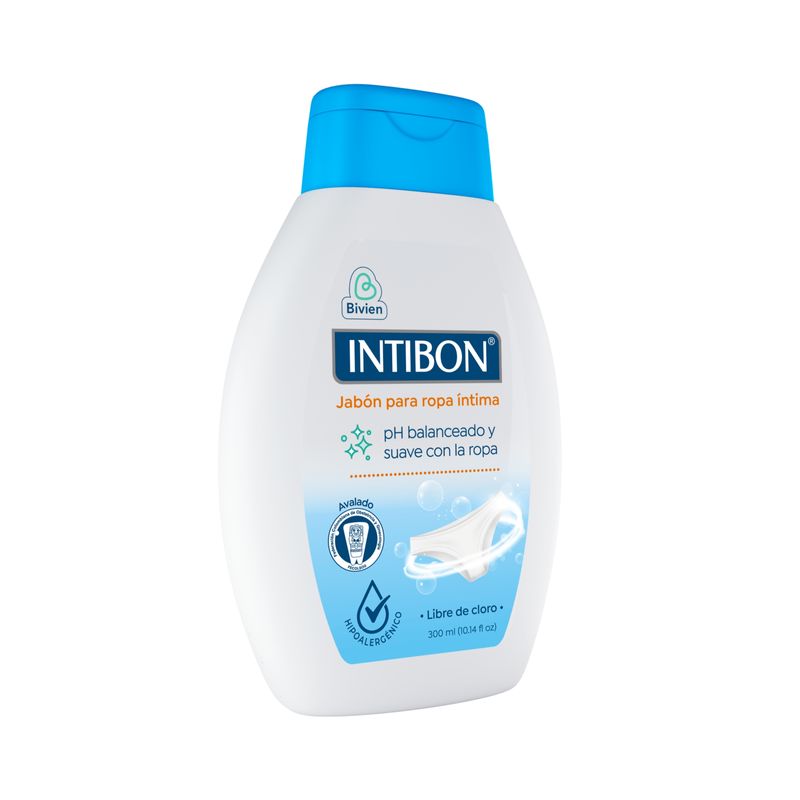 Jabon Intibon Ropa Intima Frasco X 300 Ml