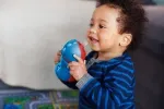 Vaso Avent pitillo niño 7 oz color azul