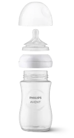 Biberón Avent Natural transparente 9 oz