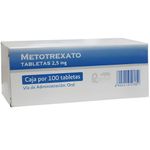 Metotrexato Inmunosupresor 2.5 Mg Tabletas