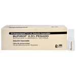 Anestésico Regional Bupirop 0.5% Pesado