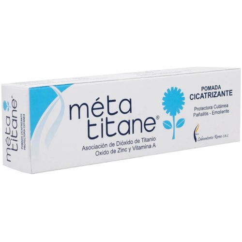 Barra Dermolimpiadora Metatitane Syndet Caja x 80 g