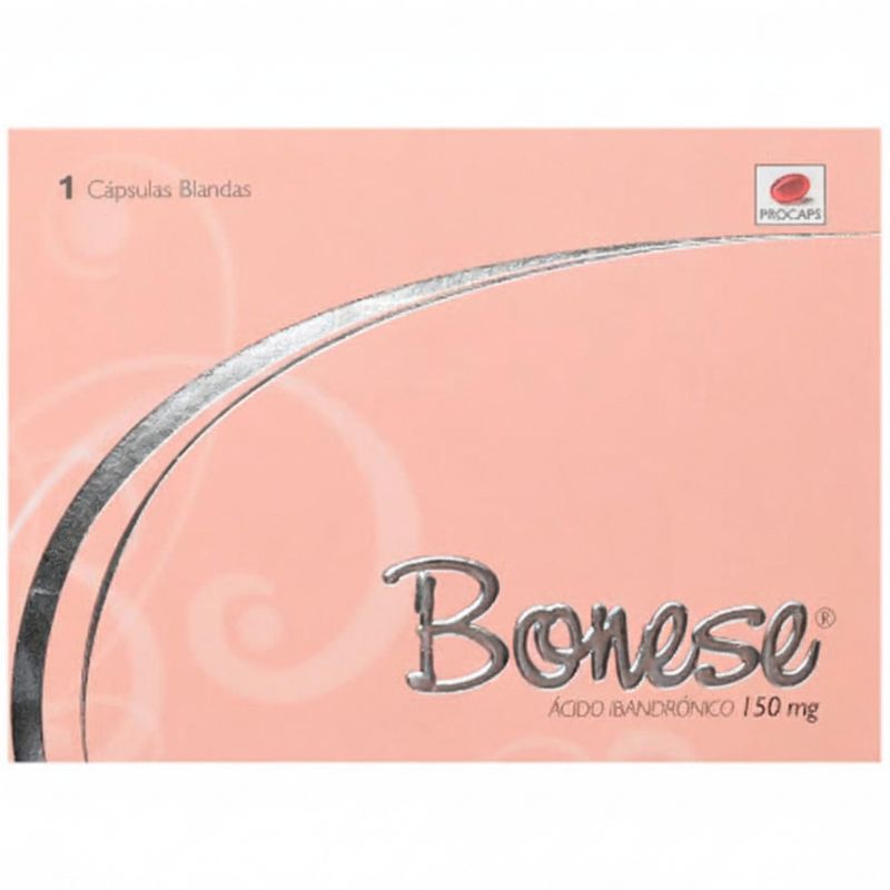 Bonese 150 Mg Antiinflamatorio Caja x 1 Cápsula