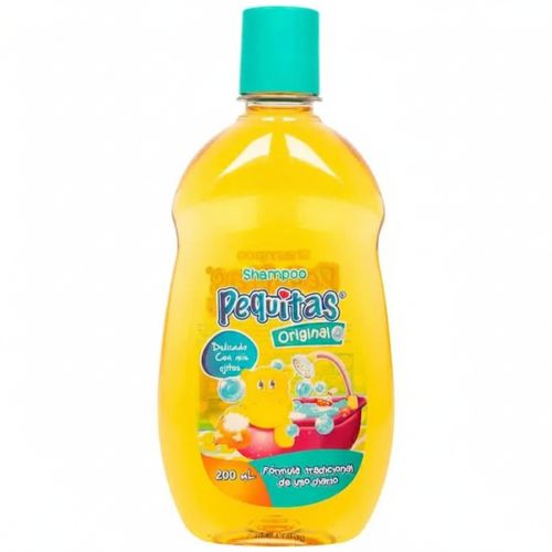 Shampoo Infantil Pequitas Original Frasco x 200 ml