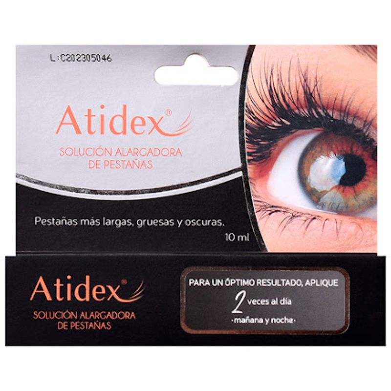 Solución Alargadora Pestañas Atidex x 10 Ml