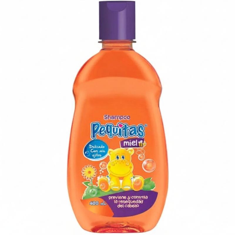 Shampoo Infantil Pequitas Cabello Oscuro