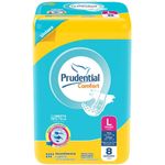 Pañales Prudential Confort Grande Paquete X 8