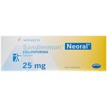 Inmunosupresor Sandimmun Neoral 25 Mg