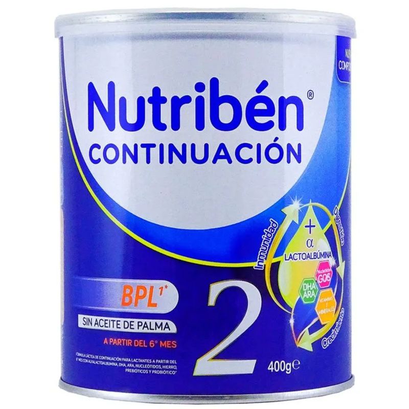 Nutribén Continuación 2 Fórmula Infantil 6 a 12