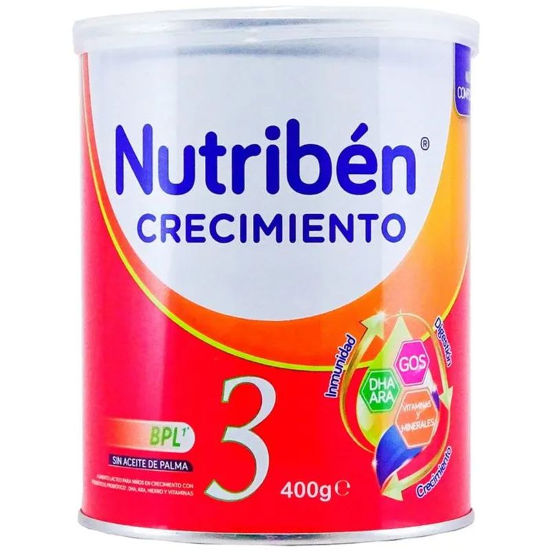 Nutribén Crecimiento 3 Fórmula Leche Infantil 1