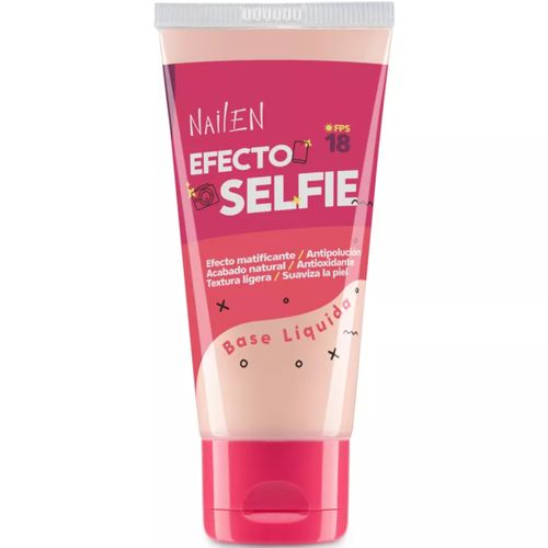 Base de Maquillaje Líquida Nailen Efecto Selfie Tono 2 Frasco x 30 g