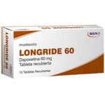 Antidepresivo Longride 60 Mg x 10 Tabletas