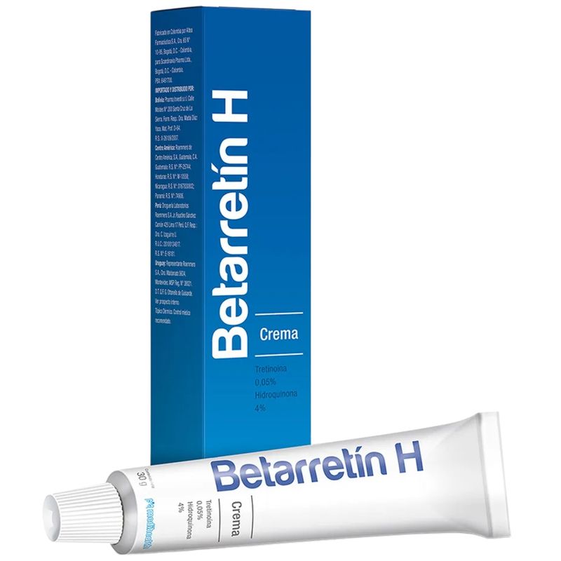 Crema Despigmentante Betarretin H Tubo x 30 G