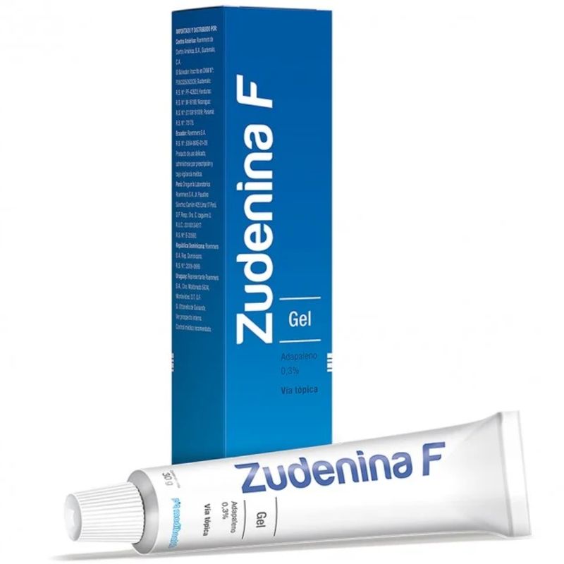 Zudenina F Gel Anti-Acné Dermatológico X 30 G
