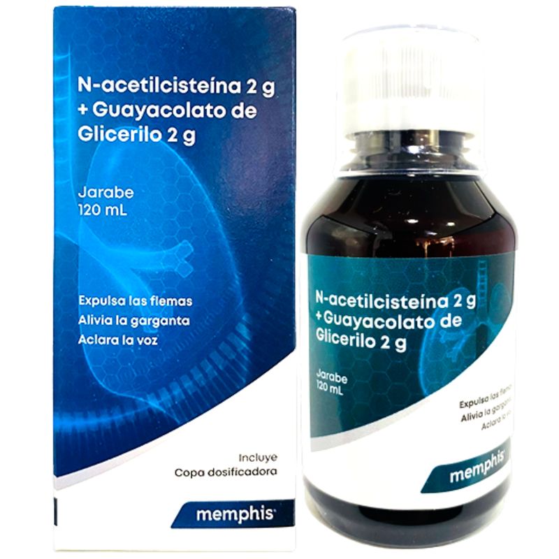 Mucolítico Expectorante N-Acetilcisteína 2 Mg