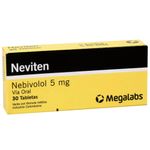 Antihipertensivo Neviten 5 Mg x 30 Tabletas