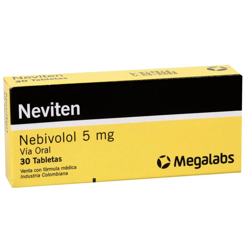 Antihipertensivo Neviten 5 Mg x 30 Tabletas