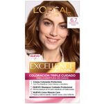 Tinte Cabello L'Oréal Excellence Crema Tono 6.7
