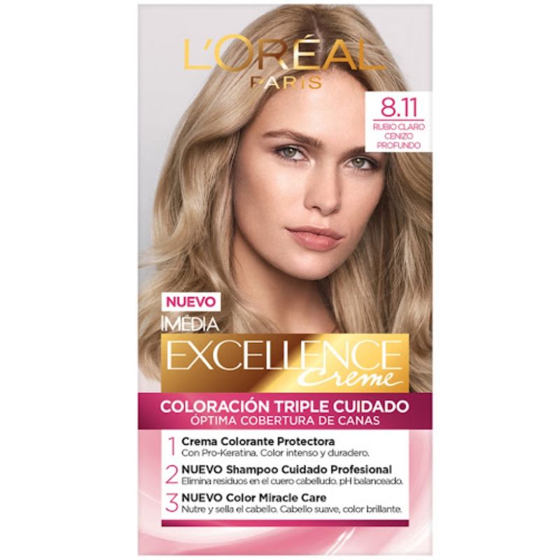 Tinte Cabello L'Oréal Excellence Crema Tono