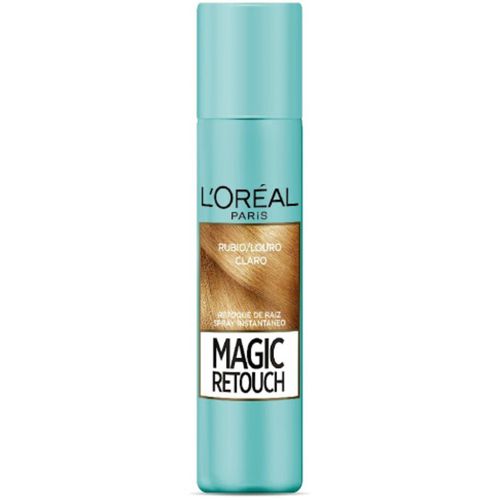 Spray Retocador de Raíces L'Oréal Magic Retouch Rubio Claro Medio Frasco x 75 ml