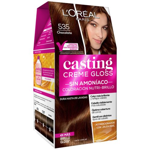 Kit de Tintura Casting Crème Gloss Chocolate Estuche Tono 535
