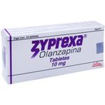 Zyprexa 10 Mg Antipsicótico Olanzapina
