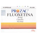 Prozac 20 Mg Antidepresivo Fluoxetina