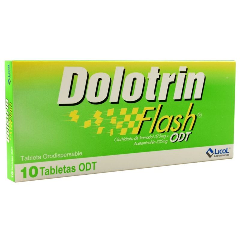 Analgésico Dolotrin Flash O 325 / 37.5 Mg x 10