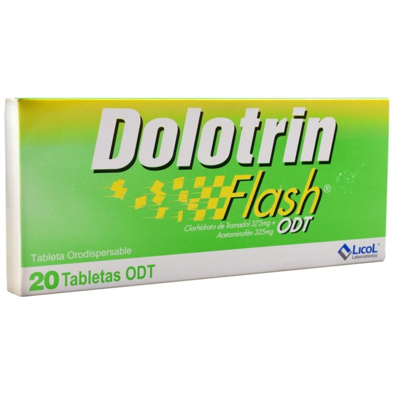 Analgésico Dolotrin Flash O 325 / 37.5 Mg x 20
